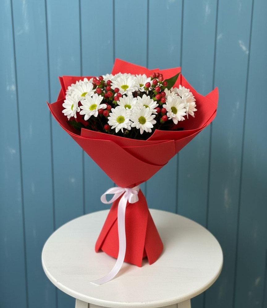 Букет цветов из: Хризантемы в Георгиевске