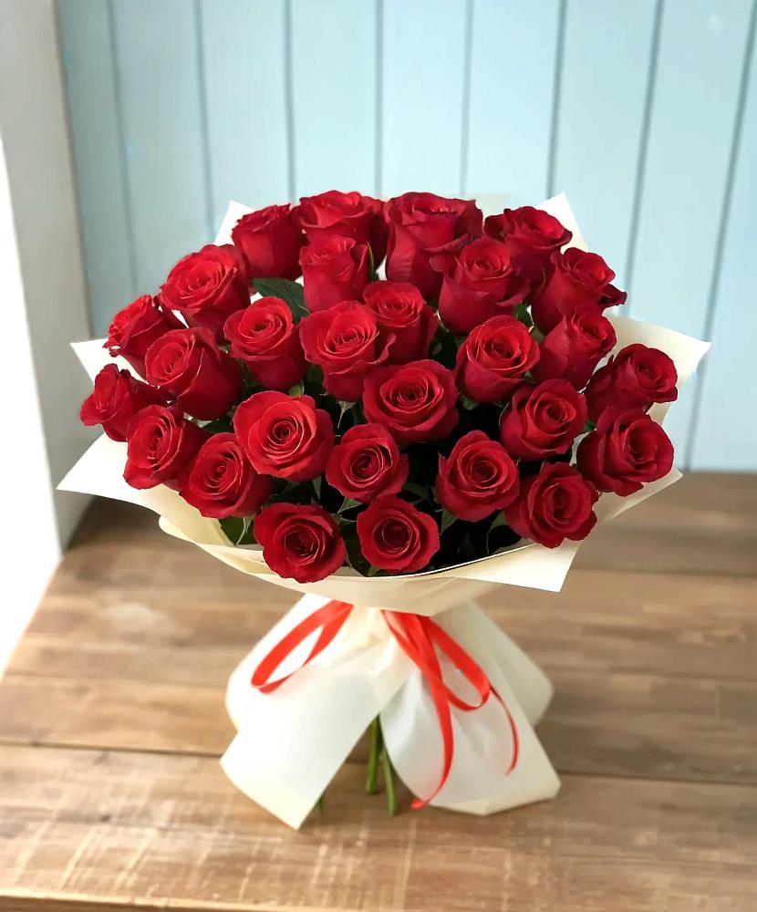 Букет 29 Красных роз в Георгиевске