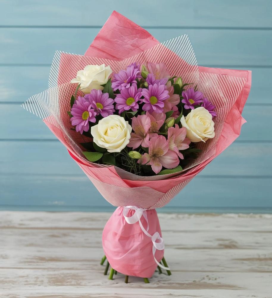 Букет цветов из: Герберы в Георгиевске